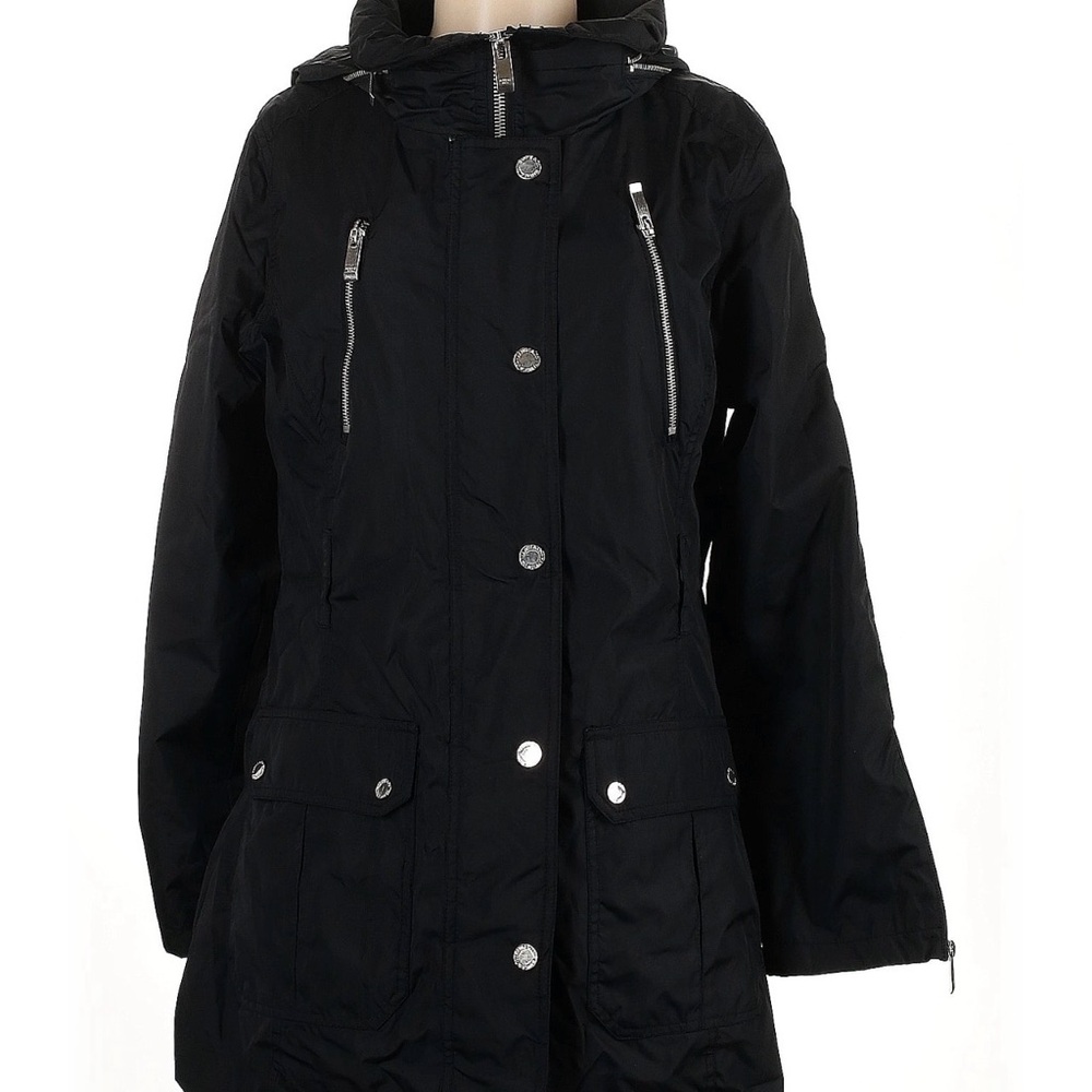 Hawke & Co Women's Black Hooded Jacket